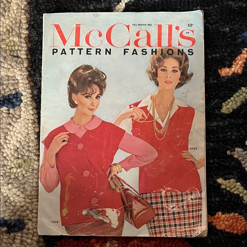 McCall's Pattern Fashions Magazine Fall Winter 1963